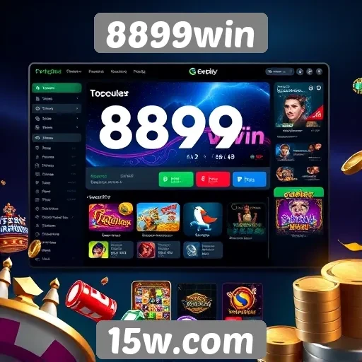 Interface do usuário do 8899win é intuitiva